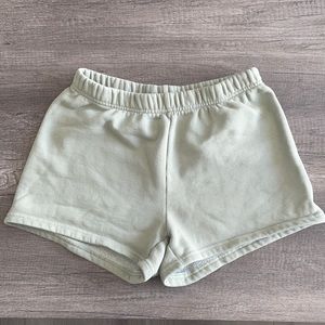 TNA cozy fleece sweat shorts